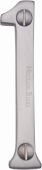 C1560 1-SC Heritage Brass Numeral 1 Face Fix 76mm &lpar;3"&rpar; Satin Chrome Finish
