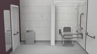 230403&sol;GY Fitzroy of London Concealed Valve Doc M Shower Pack &lpar;Stainless Steel&rpar; with Concealed Fixings - Grey &lpar;RAL 7005&rpar;