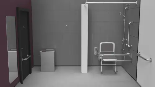Click Here To Enlarge This Photo Of 230403&sol;SS Fitzroy of London Concealed Valve Doc M Shower Pack &lpar;Stainless Steel&rpar; with Concealed Fixings - Satin
