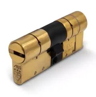 ABS Euro Profile Double Cylinder 70mm &lpar;35&sol;35&rpar; British Standard Kitemarked TS007 3&ast; - Brass &lpar;ABSED3535B&rpar;