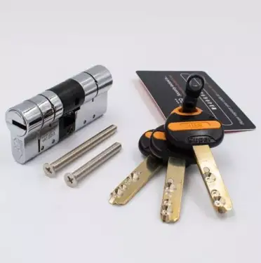 Click Here To Enlarge This Photo Of ABS Euro Profile Double Cylinder 80mm &lpar;40&sol;40&rpar; British Standard Kitemarked TS007 3&ast; - Chrome &lpar;ABSED4040C&rpar;
