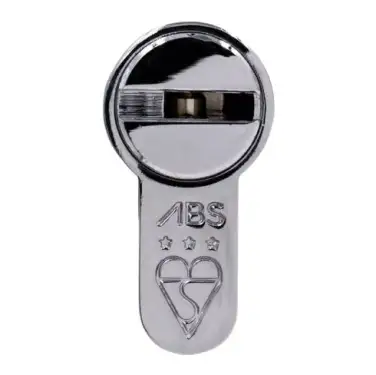 Click Here To Enlarge This Photo Of ABS Euro Profile Double Cylinder 100mm &lpar;50&sol;50&rpar; British Standard Kitemarked TS007 3&ast; - Chrome &lpar;ABSED5050C&rpar;