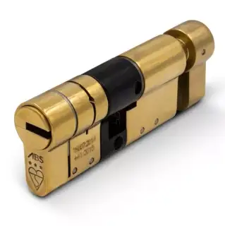 ABS Euro Profile Cylinder & Turn 70mm &lpar;35&sol;35&rpar; British Standard Kitemarked TS007 3&ast; - Brass &lpar;ABSEKT3535B&rpar;