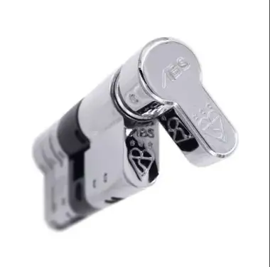 Click Here To Enlarge This Photo Of ABS Euro Profile Cylinder & Turn 90mm &lpar;45&sol;45&rpar; British Standard Kitemarked TS007 3&ast; - Chrome &lpar;ABSEKT4545C&rpar;