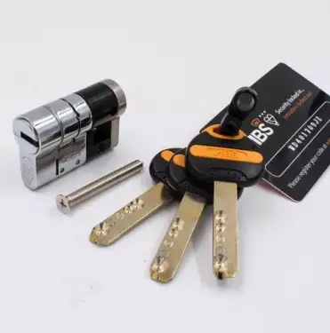 Click Here To Enlarge This Photo Of ABS Euro Profile Single Cylinder 50mm &lpar;40&sol;10&rpar; British Standard Kitemarked TS007 3&ast; - Chrome &lpar;ABSES4010C&rpar;