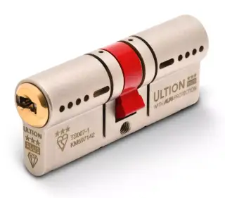 Ultion Plus with ALPS Technology Euro Profile Double Cylinder 60mm &lpar;30&sol;30&rpar; British Standard Kitemarked TS007 3&ast; &lpar;ULT3ED3030&rpar;