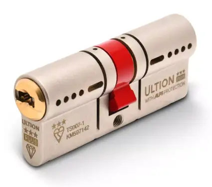 Click Here To Enlarge This Photo Of Ultion Plus with ALPS Technology Euro Profile Double Cylinder 95mm &lpar;45&sol;50&rpar; British Standard Kitemarked TS007 3&ast; &lpar;ULT3ED4550&rpar;
