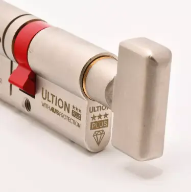 Click Here To Enlarge This Photo Of Ultion Plus with ALPS Technology Euro Profile Cylinder & Turn 60mm &lpar;30&sol;30T&rpar; British Standard Kitemarked TS007 3&ast; &lpar;ULT3EKT3030&rpar;