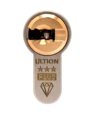 Click Here To Enlarge This Photo Of Ultion Plus with ALPS Technology Euro Profile Cylinder & Turn 80mm &lpar;40&sol;40T&rpar; British Standard Kitemarked TS007 3&ast; &lpar;ULT3EKT4040&rpar;