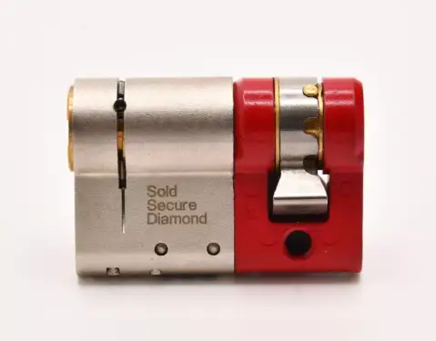 Click Here To Enlarge This Photo Of Ultion Plus with ALPS Technology Euro Profile Single Cylinder 55mm &lpar;45&sol;10&rpar; British Standard Kitemarked TS007 3&ast; &lpar;ULT3ES4510&rpar;