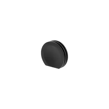 Click Here To Enlarge This Photo Of MHCL1338MB - Millhouse Brass Battersea Linear Finger Pull Cabinet Knob Handle - Matt Black