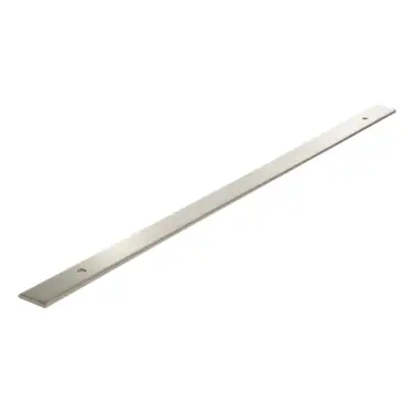 Click Here To Enlarge This Photo Of MHCBW320SN - Millhouse Brass &lpar;Wide&rpar; Cabinet Handle Backplate 320mm - Satin Nickel