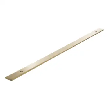 Click Here To Enlarge This Photo Of MHCBW320SB - Millhouse Brass &lpar;Wide&rpar; Cabinet Handle Backplate 320mm - Satin Brass