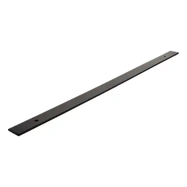 Click Here To Enlarge This Photo Of MHCBW320MB - Millhouse Brass &lpar;Wide&rpar; Cabinet Handle Backplate 320mm - Matt Black