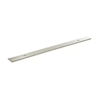 MHCBW160SN - Millhouse Brass &lpar;Wide&rpar; Cabinet Handle Backplate 160mm - Satin Nickel