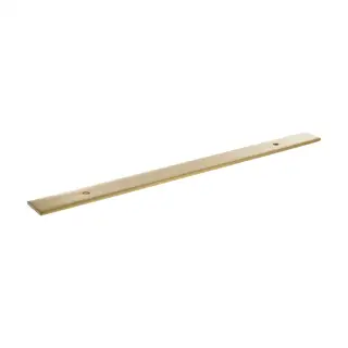 MHCBW160SB - Millhouse Brass &lpar;Wide&rpar; Cabinet Handle Backplate 160mm - Satin Brass