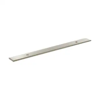MHCBW128SN - Millhouse Brass &lpar;Wide&rpar; Cabinet Handle Backplate 128mm - Satin Nickel