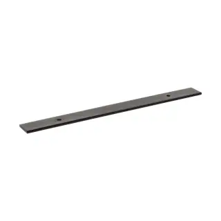 MHCBW128MB - Millhouse Brass &lpar;Wide&rpar; Cabinet Handle Backplate 128mm - Matt Black