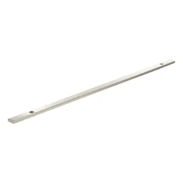 Click Here To Enlarge This Photo Of MHCBN320SN - Millhouse Brass &lpar;Narrow&rpar; Cabinet Handle Backplate 320mm - Satin Nickel