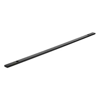 MHCBN320MB - Millhouse Brass &lpar;Narrow&rpar; Cabinet Handle Backplate 320mm - Matt Black