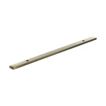 Click Here To Enlarge This Photo Of MHCBN160AB - Millhouse Brass &lpar;Narrow&rpar; Cabinet Handle Backplate 160mm - Antique Brass