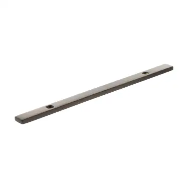 Click Here To Enlarge This Photo Of MHCBN128UDB - Millhouse Brass &lpar;Narrow&rpar; Cabinet Handle Backplate 128mm - Urban Dark Bronze
