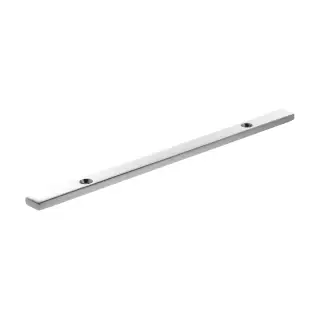 MHCBN128PC - Millhouse Brass &lpar;Narrow&rpar; Cabinet Handle Backplate 128mm - Polished Chrome