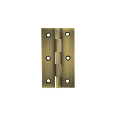 Click Here To Enlarge This Photo Of MHBH64AB - Millhouse Brass Cabinet Butt Hinges 64mm x 35mm x 2mm - Antique Brass