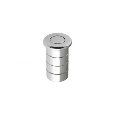 Click Here To Enlarge This Photo Of FB14CP - Zoo Hardware Fulton & Bray Dust Socket for Flush Bolts &lpar;Concrete&rpar; 20mm dia&period; x 25mm Polished Chrome
