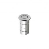 FB14CP - Zoo Hardware Fulton & Bray Dust Socket for Flush Bolts &lpar;Concrete&rpar; 20mm dia&period; x 25mm Polished Chrome