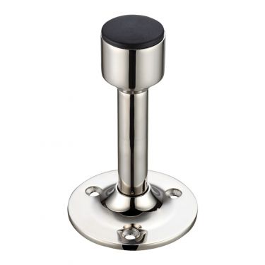 Click Here To Enlarge This Photo Of FB16PN - Zoo Hardware Fulton & Bray Wall Mounted Door Stop &lpar;87mm Projection&rpar; Polished Nickel