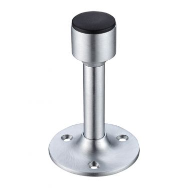 Click Here To Enlarge This Photo Of FB16SC - Zoo Hardware Fulton & Bray Wall Mounted Door Stop &lpar;87mm Projection&rpar; Satin Chrome