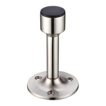 Click Here To Enlarge This Photo Of FB16SN - Zoo Hardware Fulton & Bray Wall Mounted Door Stop &lpar;87mm Projection&rpar; Satin Nickel