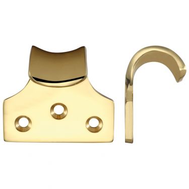 Click Here To Enlarge This Photo Of FB30 - Zoo Hardware Fulton & Bray Sash Lift 51mm x 48mm &lpar;Heavy Duty&rpar; Polished Brass