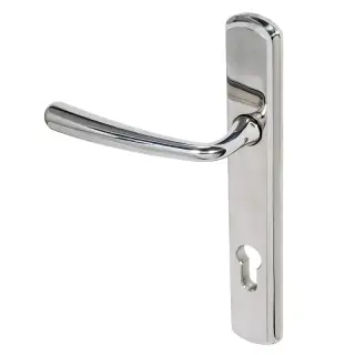BLU Performance Pera Multipoint Door Lock Handle&comma; Dual Sprung&comma; 316 Grade Polished Stainless Steel &lpar;PER092-PSS&rpar;