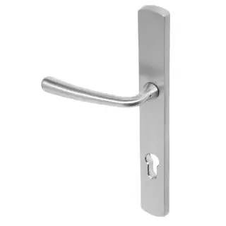 BLU Performance Pera Multipoint Door Lock Handle&comma; Dual Sprung&comma; 316 Grade Satin Stainless Steel &lpar;PER095-SSS&rpar;