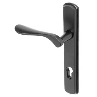 Click Here To Enlarge This Photo Of BLU Performance Regent Right Hand Multipoint Door Lock Handle&comma; Dual Sprung&comma; 316 Grade Stainless Steel&comma; Matt Black Lacquer Finish &lpar;REG092-RH-MBL&rpar;