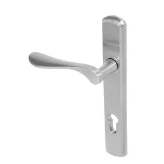 BLU Performance Regent Right Hand Multipoint Door Lock Handle&comma; Dual Sprung&comma; 316 Grade Satin Stainless Steel &lpar;REG092-RH-SSS&rpar;