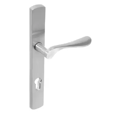 Click Here To Enlarge This Photo Of BLU Performance Regent Left Hand Multipoint Door Lock Handle&comma; Dual Sprung&comma; 316 Grade Satin Stainless Steel &lpar;REG095-LH-SSS&rpar;