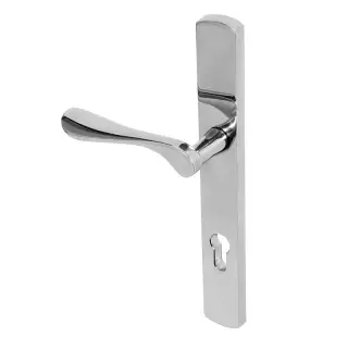 BLU Performance Regent Right Hand Multipoint Door Lock Handle&comma; Dual Sprung&comma; 316 Grade Polished Stainless Steel &lpar;REG095-RH-PSS&rpar;
