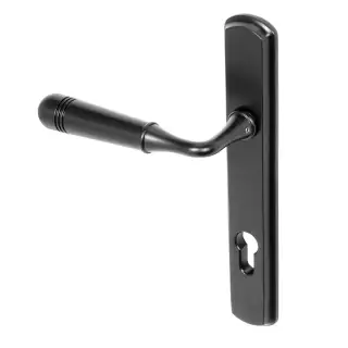 BLU Performance Opera Multipoint Door Lock Handle&comma; Dual Sprung&comma; 316 Grade Stainless Steel&comma; Matt Black Lacquer Finish &lpar;TBH092-MBL&rpar;