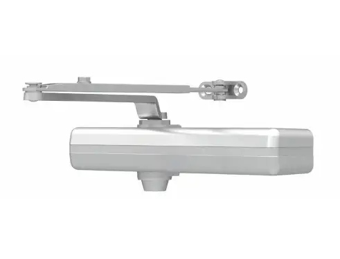 Click Here To Enlarge This Photo Of LCN 1461&period;US28 Standard Duty EN&period;2-5 Overhead Door Closer with Backcheck & Plastic Cover - Silver