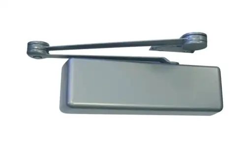 Click Here To Enlarge This Photo Of LCN 4111&period;US28&period;RH Heavy Duty EN&period;1-4 Overhead Door Closer &lpar;Push Side&rpar; with Backcheck & Plastic Cover - Silver &lpar;Right Hand&rpar;