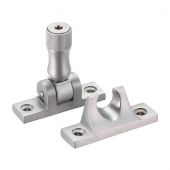 FB32LCKSC - Zoo Hardware Fulton & Bray Brighton Pattern Sash Fastener &lpar;Locking&rpar; Satin Chrome