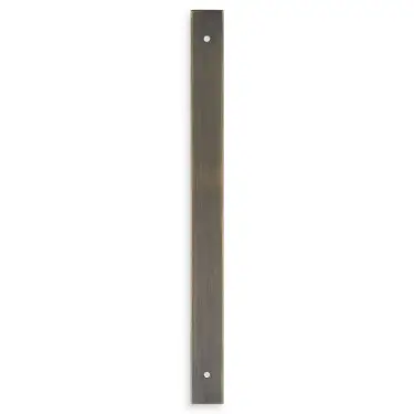 Click Here To Enlarge This Photo Of AWBP224AB - Alexander & Wilks Rectangular Cabinet Pull Backplate 264mm x 22mm &lpar;224mm c&sol;c&rpar; - Antique Brass