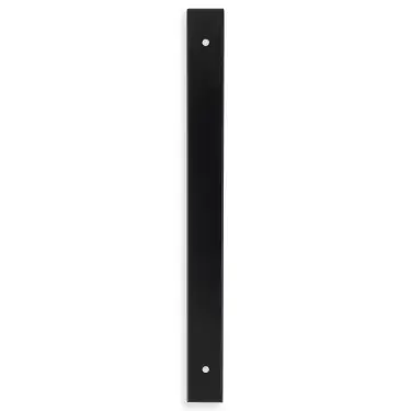 Click Here To Enlarge This Photo Of AWBP192BL - Alexander & Wilks Rectangular Cabinet Pull Backplate 232mm x 22mm &lpar;192mm c&sol;c&rpar; - Matt Black