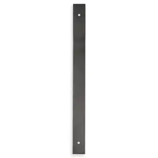 AWBP224DBZPVD - Alexander & Wilks Rectangular Cabinet Pull Backplate 264mm x 22mm &lpar;224mm c&sol;c&rpar; - Dark Bronze PVD