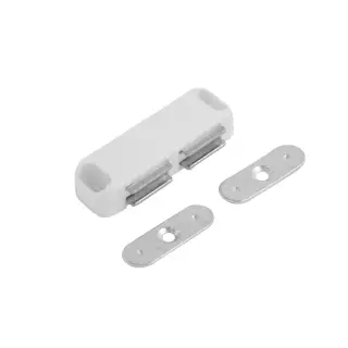8263 - Chase Hardware White Double Magnetic Catch &lpar;6kg&rpar;