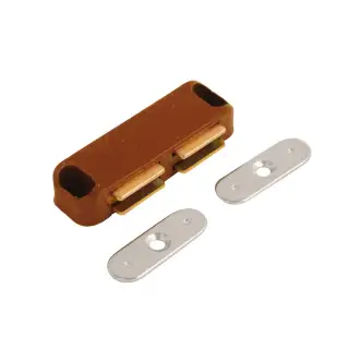 8264 - Chase Hardware Brown Double Magnetic Catch &lpar;6kg&rpar;