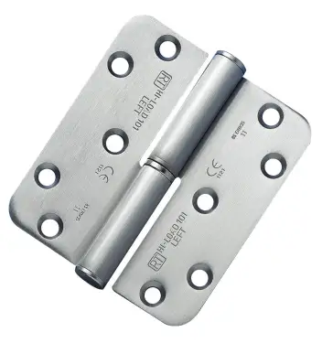 Click Here To Enlarge This Photo Of H101-LR-BZP Royde & Tucker 100mm x 88mm x 3mm Grade 11 Hi-Load Two Knuckle Lift Off Butt Hinge &lpar;Left Hand&rpar; Bright Zinc Plated